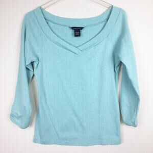 Moda International | Mint Green - Blue Knit